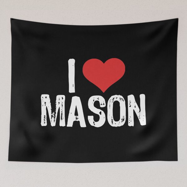 Item preview, I Love Mason designed and sold by The "I Love Everything" Shop.