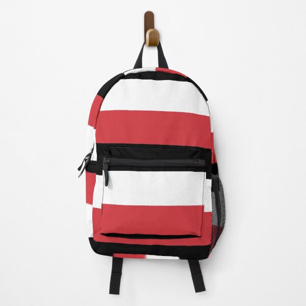 Item preview, 3 Large RED, BLACK and WHITE Horizontal STRIPES designed and sold by RachelMacht.