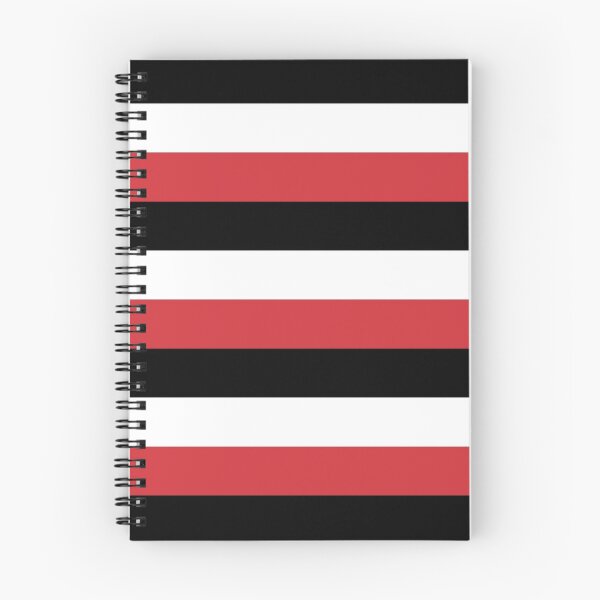 Item preview, 3 Large RED, BLACK and WHITE Horizontal STRIPES designed and sold by RachelMacht.