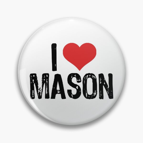 Item preview, I Love Mason designed and sold by The "I Love Everything" Shop.