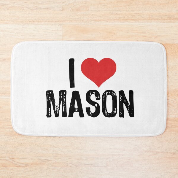 Item preview, I Love Mason designed and sold by The "I Love Everything" Shop.