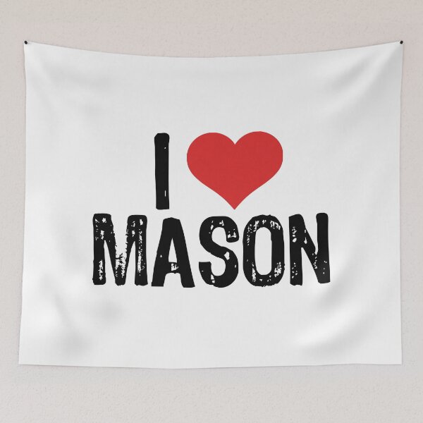 Item preview, I Love Mason designed and sold by The "I Love Everything" Shop.