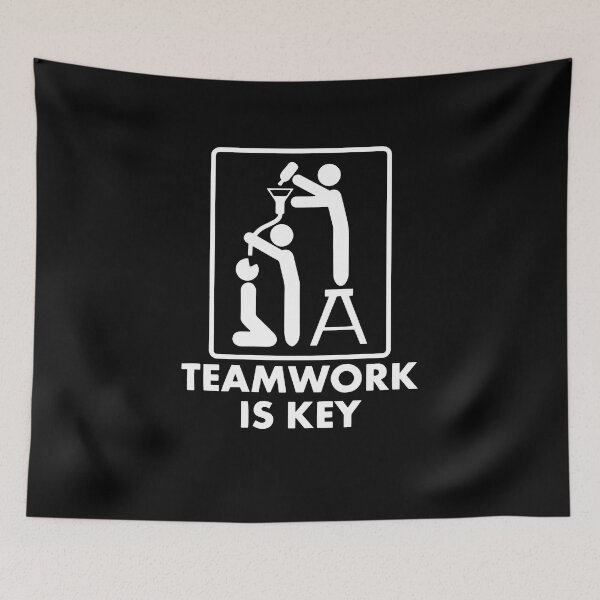 Item preview, Beer Drinking - Teamwork Is Key  designed and sold by clickmostro.