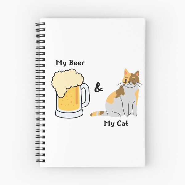 Item preview, My Beer & My Cat designed and sold by Hope-Innovatory.