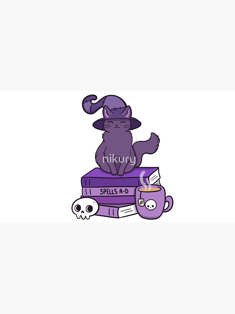 Imagen 6 de 6, Gorro de pescador con la obra Familiar felino 02 // Negro | Nikury, diseñada y vendida por nikury.