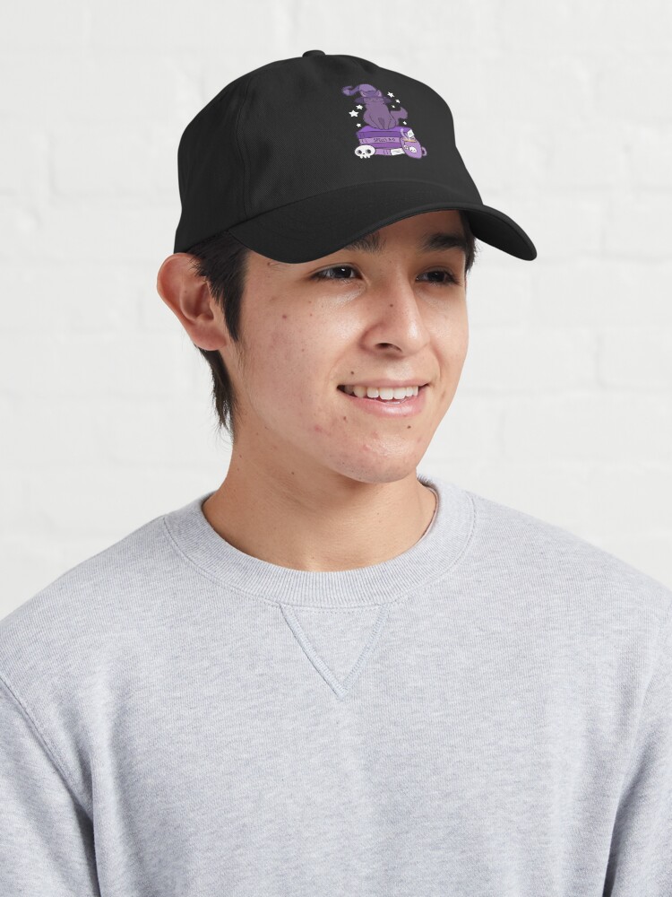 Imagen 3 de 7, Gorra con la obra Familiar felino 02 // Negro | Nikury, diseñada y vendida por nikury.