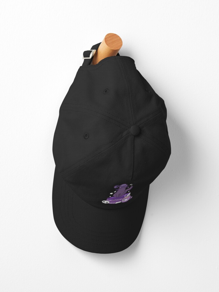 Imagen 2 de 7, Gorra con la obra Familiar felino 02 // Negro | Nikury, diseñada y vendida por nikury.