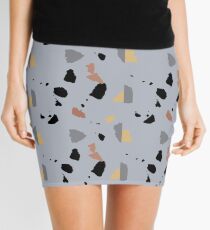 Terrazzo Surface Mini Skirt