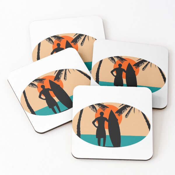 Item preview, Beach Surfer Silhoutte designed and sold by Colandia.