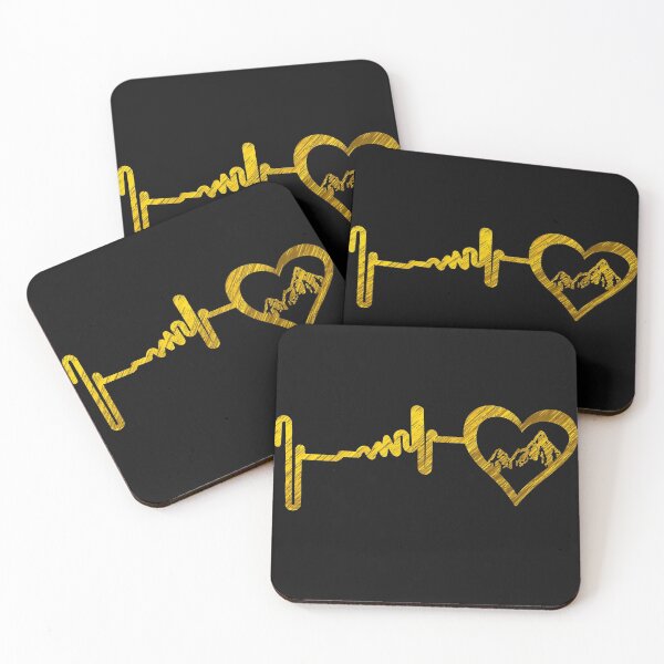 Item preview, Mount kilimanjaro heartbeat designed and sold by maarifa.