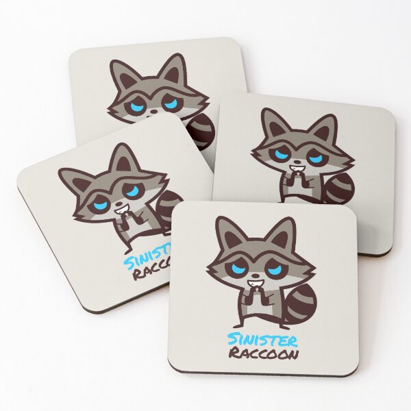 Item preview, Sinister Raccoon designed and sold by JOHNITEES.