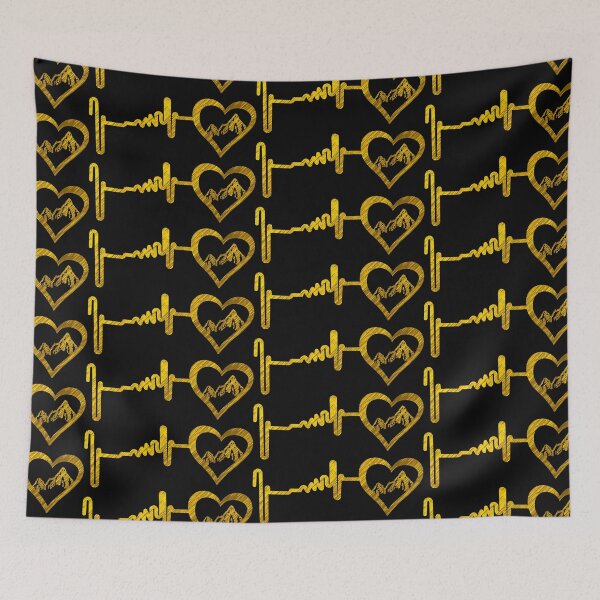 Item preview, Mount kilimanjaro heartbeat designed and sold by maarifa.