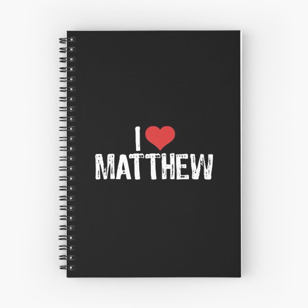 Item preview, I Love Matthew designed and sold by The "I Love Everything" Shop.