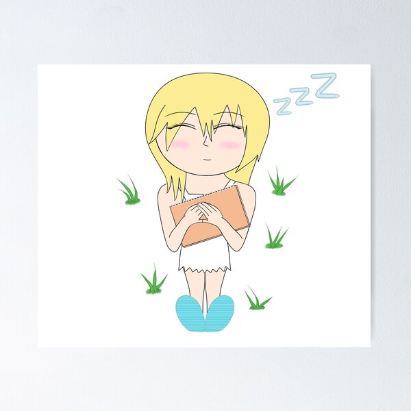 Vista previa del artículo con la obra «Sleepy Namine», diseñado y vendido por YaneSakura.