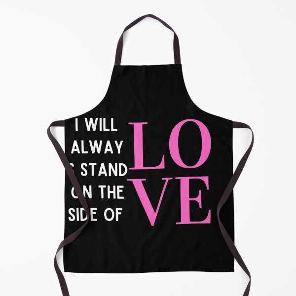 Item preview, I Will Always Stand on the Side of Love | Motivation Quote designed and sold by namipaliso.