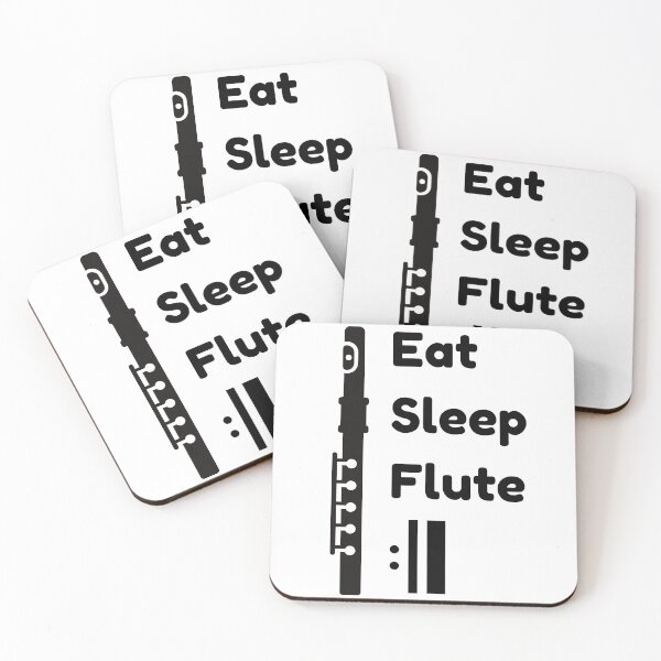 Item preview, Eat Sleep Flute Repeat designed and sold by choceclairs.