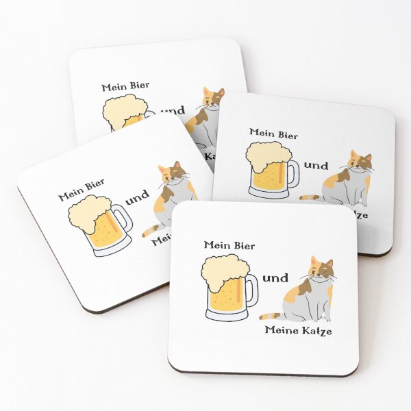 Item preview, Mein Bier und Meine Katze designed and sold by Hope-Innovatory.