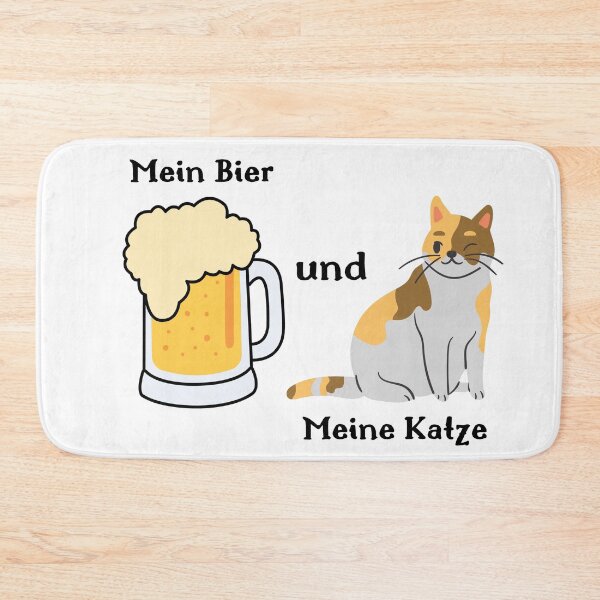 Item preview, Mein Bier und Meine Katze designed and sold by Hope-Innovatory.
