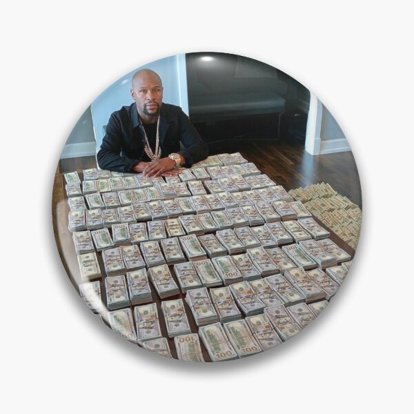 Item preview, Floyd Mayweather with a lot of Money designed and sold by Emote Bot.