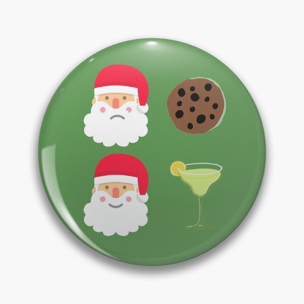 Item preview, No Cookies Just Cocktails Santa designed and sold by quirky-artistry.