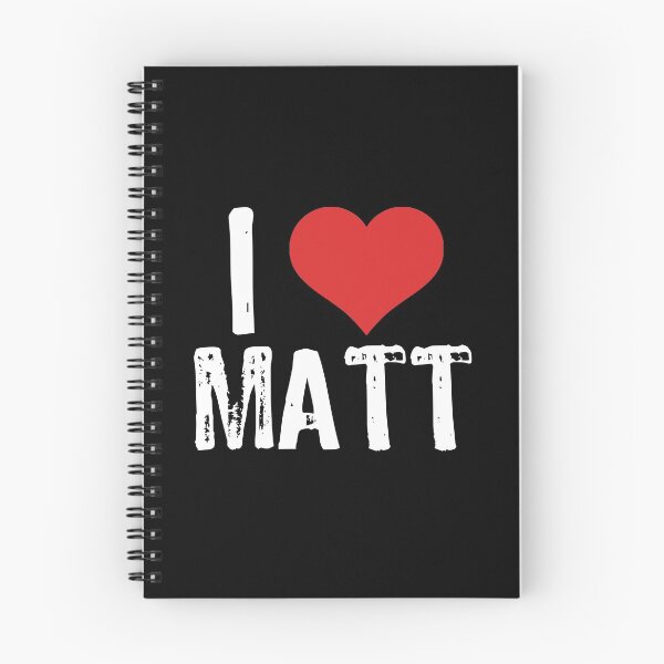 Item preview, I Love Matt designed and sold by The "I Love Everything" Shop.