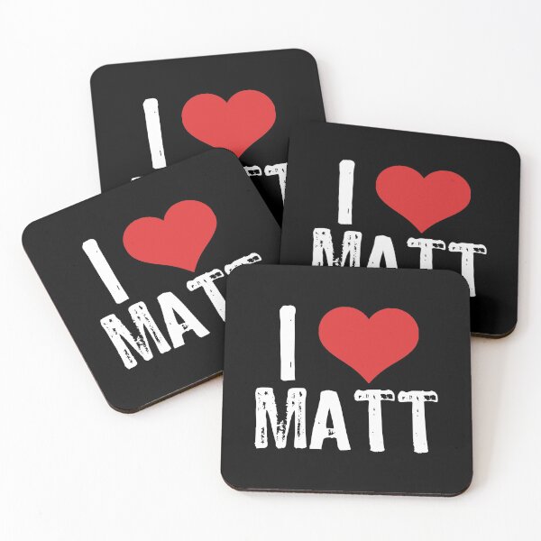 Item preview, I Love Matt designed and sold by The "I Love Everything" Shop.