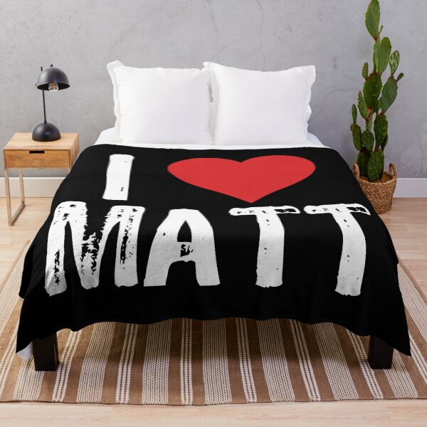 Item preview, I Love Matt designed and sold by The "I Love Everything" Shop.