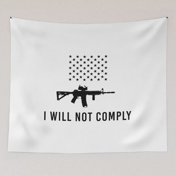 Item preview, I Will Not Comply 1 designed and sold by Prabakim.