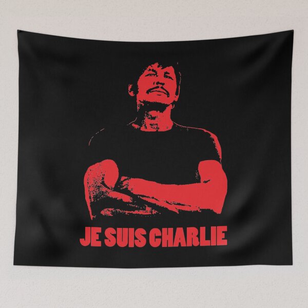 Item preview, Men Women Charles Bronson - Je Suis Charlie Halloween designed and sold by JosianeHeidenre.