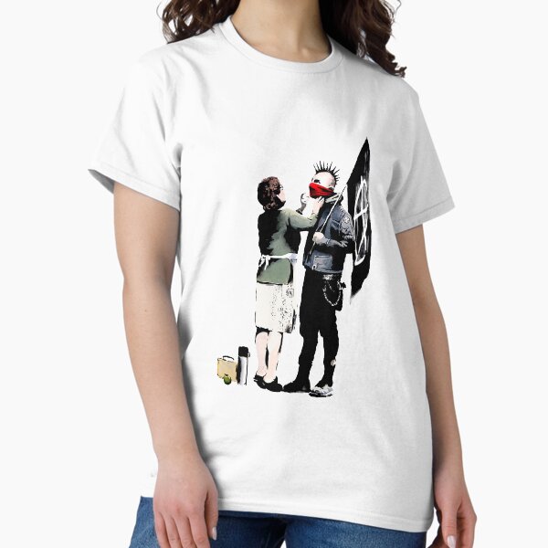 Item preview, Banksy, Anarchist Punk And His Mother Artwork designed and sold by LAURAREARD.