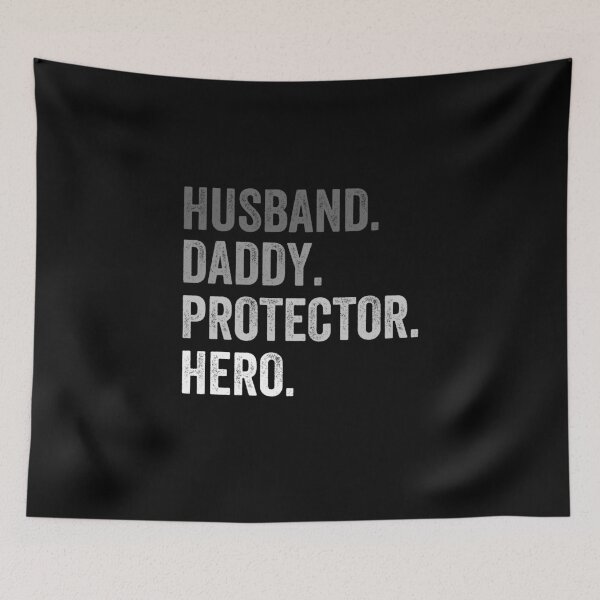Item preview, Husband. Daddy. Protector. Hero. designed and sold by Limatees.