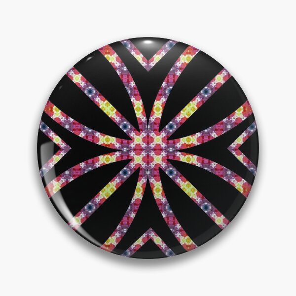 Item preview, Colorful Floral Patterned Ornament designed and sold by 9N20.