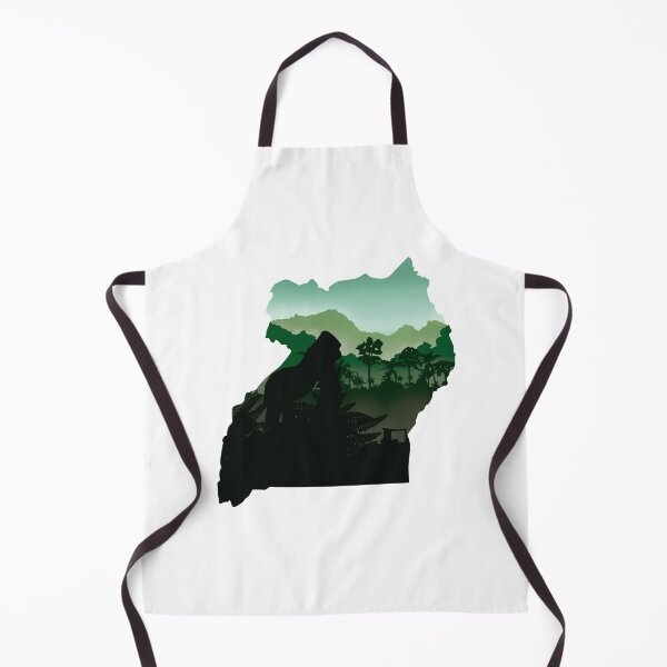 Item preview, Uganda, map and landscape designed and sold by landscapeworlds.