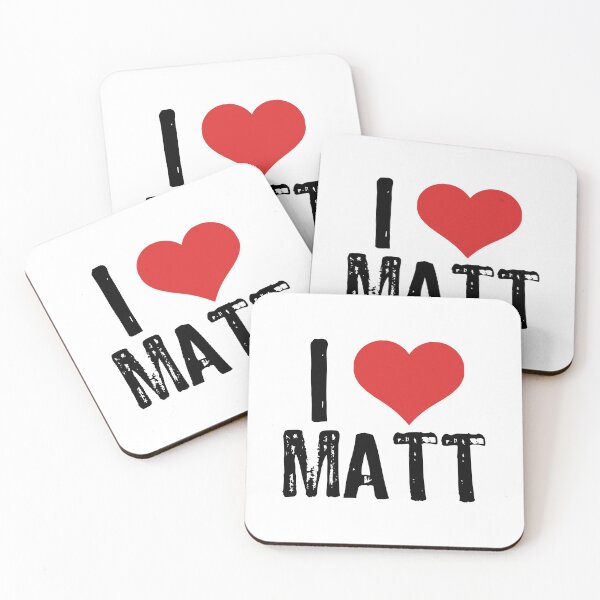 Item preview, I Love Matt designed and sold by The "I Love Everything" Shop.
