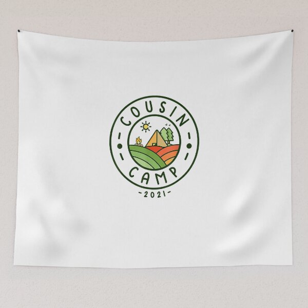 Item preview, Cousin Camp 2021 Camping Tee Tribe Summer Vacation designed and sold by LAURAREARD.