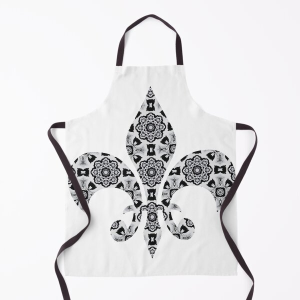 Item preview, Black Patterned Fleur De Lis designed and sold by 9N20.