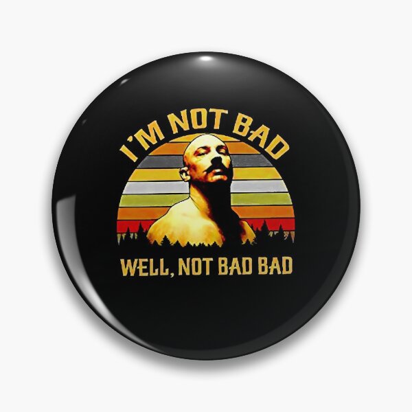 Item preview, Music Retro I Am Not Bad Well Not Bad Bad Vintage Retro Halloween designed and sold by JosianeHeidenre.
