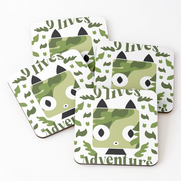 Item preview, Kitako Cat 9 Lives  designed and sold by kitakoapparel.