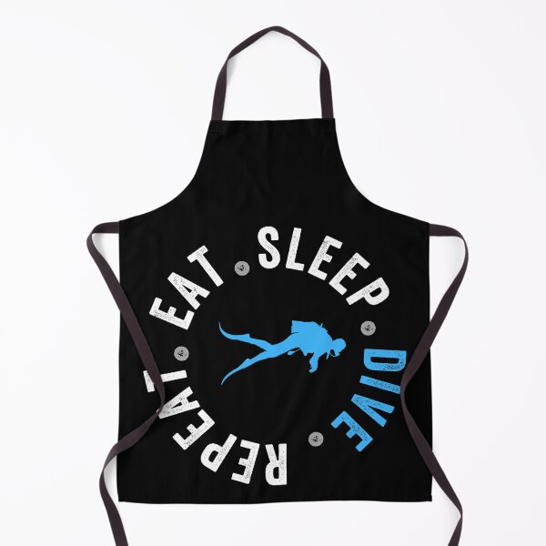 Item preview, eat sleep DIVE repeat designed and sold by Limatees.