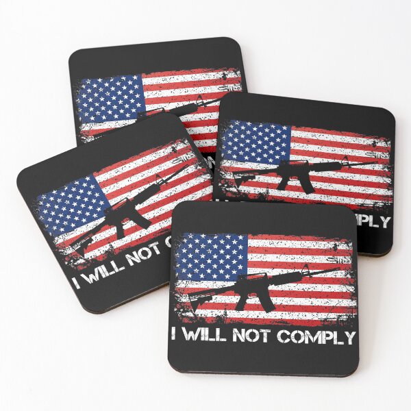 Item preview, I Will Not Comply 3 designed and sold by Prabakim.