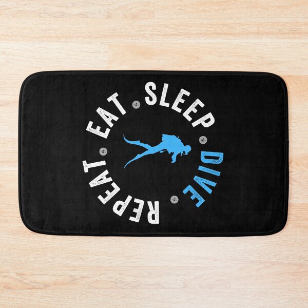 Item preview, eat sleep DIVE repeat designed and sold by Limatees.