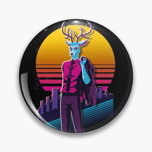 Item preview, Louis - Beastars *80s retro* designed and sold by MyRetroArt.