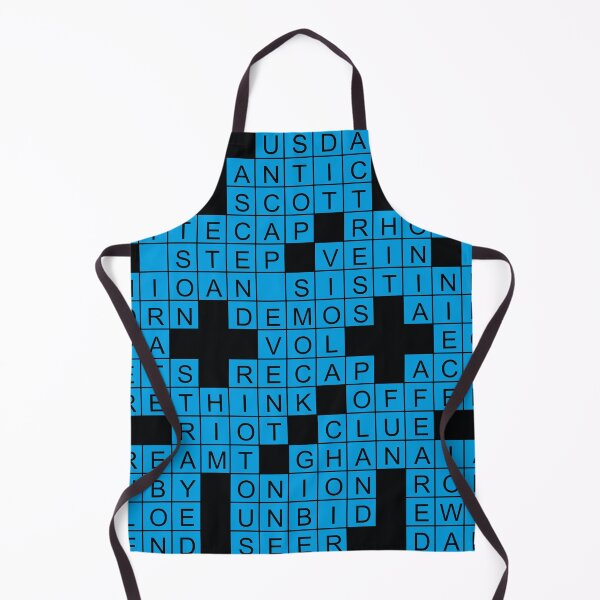 Item preview, stuffed crossword clue designed and sold by MotivatedMode.