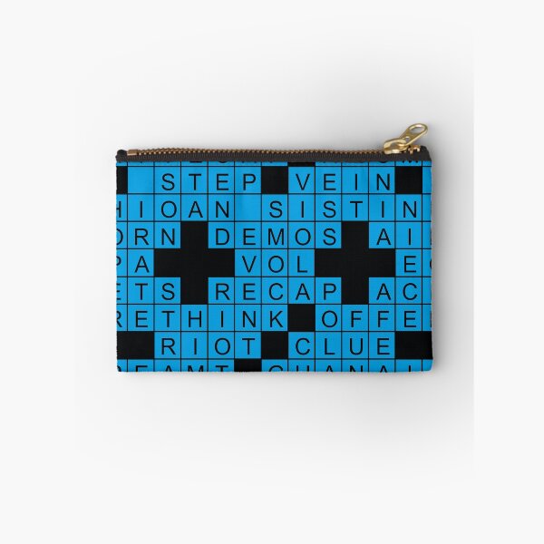 Item preview, stuffed crossword clue designed and sold by MotivatedMode.