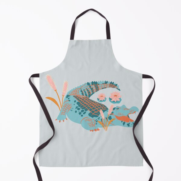 Item preview, Colorful Jungle - alligator and crocodile in swamp designed and sold by Verubi.