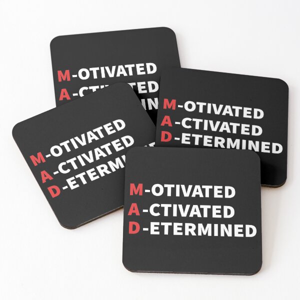Item preview, Motivated, Activated and Determined designed and sold by JirfHend.
