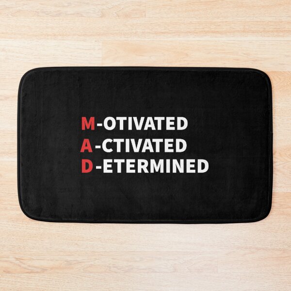Item preview, Motivated, Activated and Determined designed and sold by JirfHend.