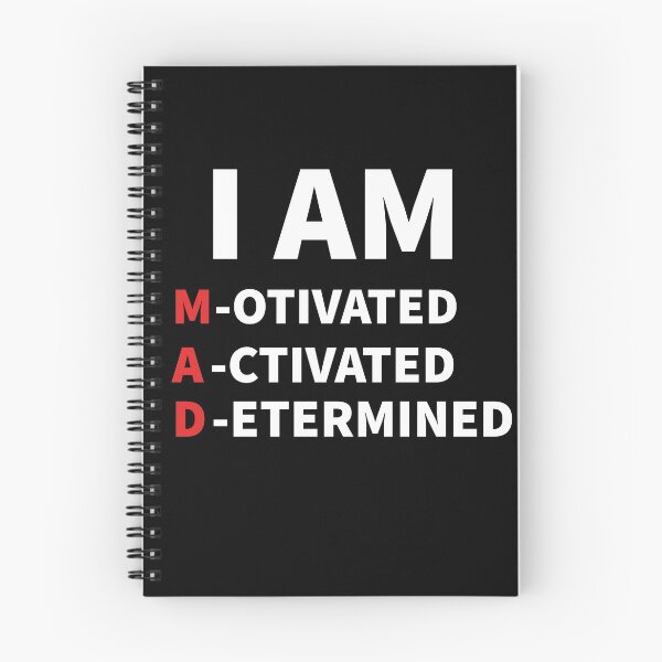 Item preview, I Am Motivated, Activated and Determined designed and sold by JirfHend.
