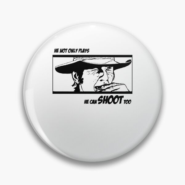Item preview, Vintage Retro Charles Bronson, He Can Shoot Too Halloween designed and sold by JosianeHeidenre.