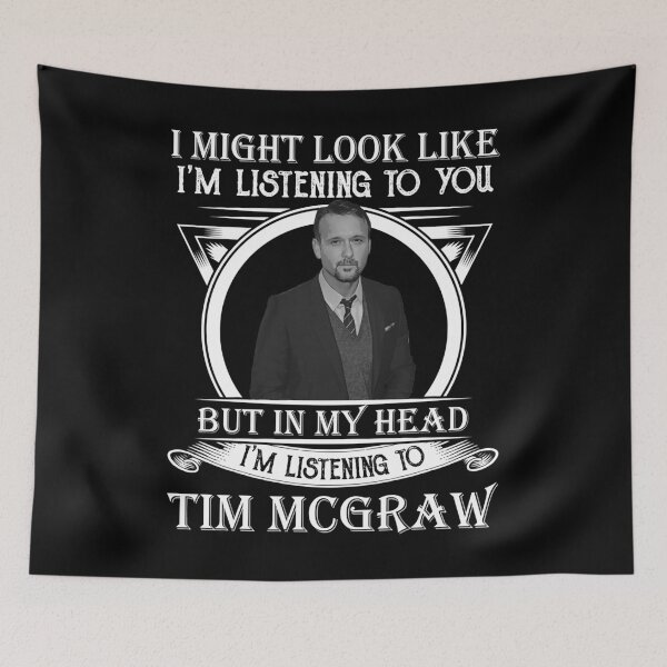 Item preview, Listening To McGraw designed and sold by ThaoPauline.